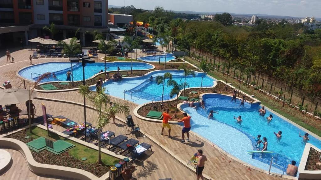 Caldas Novas Prive Alta Vista Thermas Resort - Sensacional! Apto Suite Luxo 02 Quartos Ate 06 Pessoas - Incrivel! 外观 照片